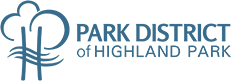 Park District of Highland Park Logo (White)