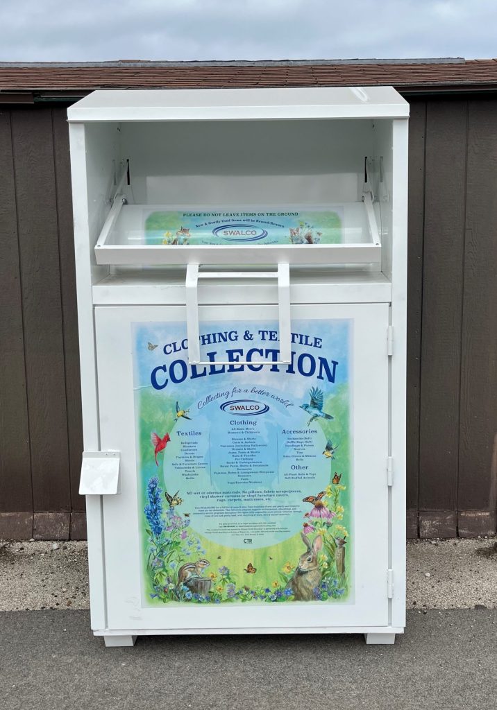 SWALCO Clothing & Textile Collection Bin